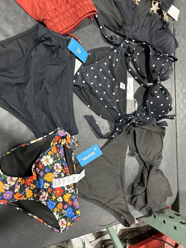 Photo 1 of CLOTHES/ BATHING SUITS BAG LOT 