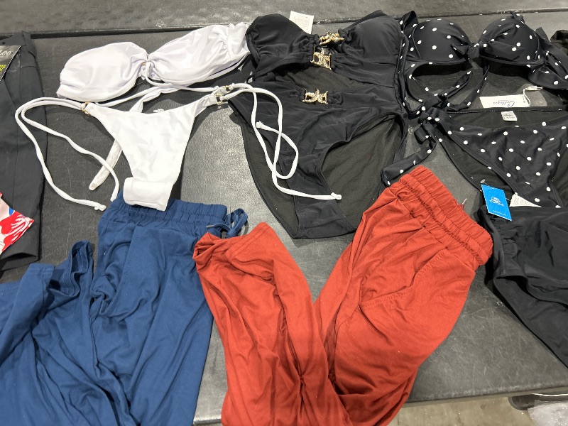 Photo 1 of CLOTHES/ BATHING SUITS BAG LOT 