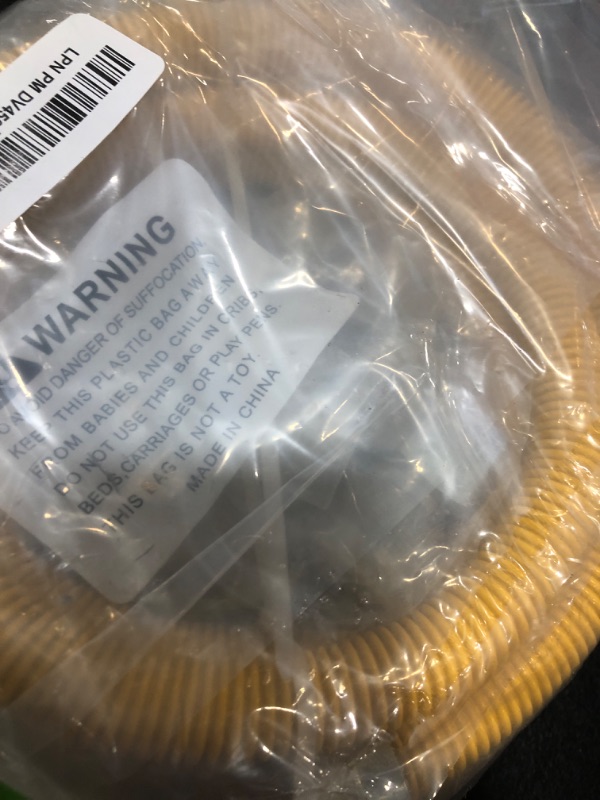 Photo 1 of Puxyblue [2025 NEW] 72" Flexible Gas Line Kit for Dryer Stove Range Flexible Stainless Steel Gas Dryer Kit - 3/4" OD(5/8" ID) Dryer Gas Line with Connector 3/4" FIP & 1/2" MIP & 3/4" MIP Fitting