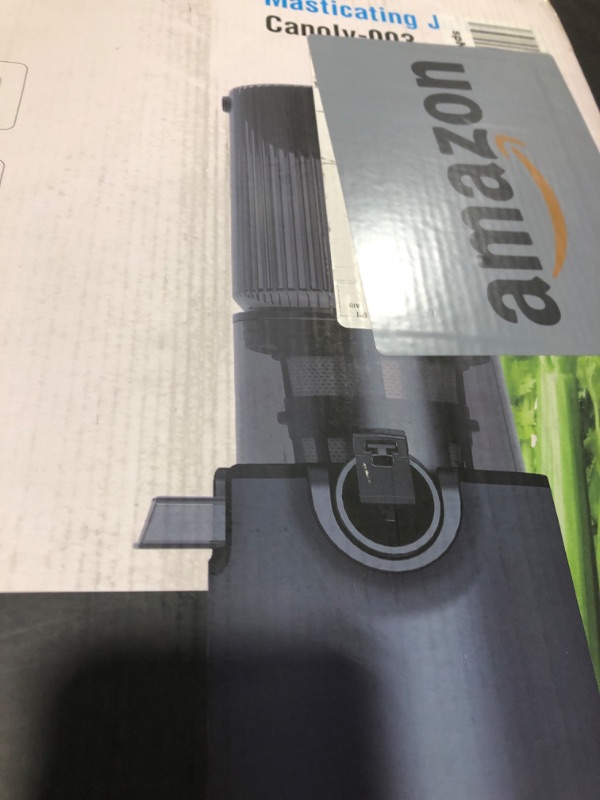 Photo 1 of WISKEMA Slow Masticating Juicer, Citrus Juicers with Wide Flip Inlet for Vegetables and Fruits