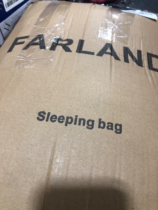Photo 1 of FARLAND Sleeping Bags 30? for Adults Teens Kids with Compression Sack Portable and Lightweight for 3-4 Season Camping, Hiking,Waterproof, Backpacking and Outdoors
