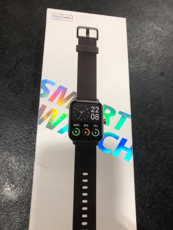 Photo 1 of Fitpolo Fitness Tracker with Heart Rate Monitor, Smart Watch 1.8 inches Color Touch Screen IP68 Waterproof Step Calorie Counter Sleep Monitoring Pedometer Watches Activity Tracker for Women Men