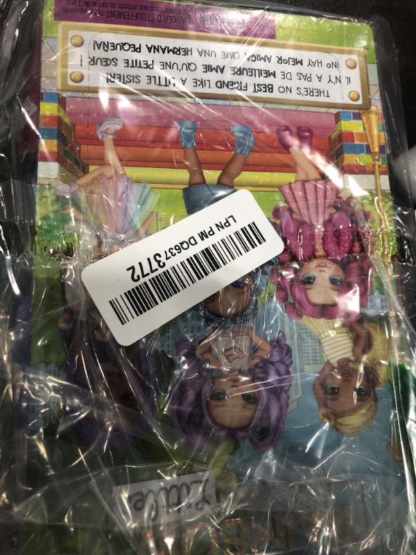 Photo 1 of Rainbow High Littles – Amethyst Willow, Purple 5.5" Posable Small Doll with Purse, Magical Pet Dog, Girls Toy Gift, Kids Ages 4-12 Years