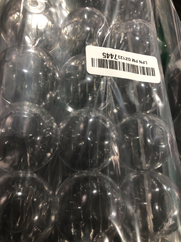 Photo 1 of iDesign Plastic Egg Holder with Lid and Handle - Holds 21 Eggs - Clear - Made in USA