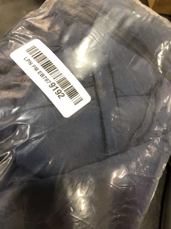 Photo 1 of Amazon Essentials Men's Packable Lightweight Water-Resistant Puffer Jacket (Available in Big & Tall), Navy, Large