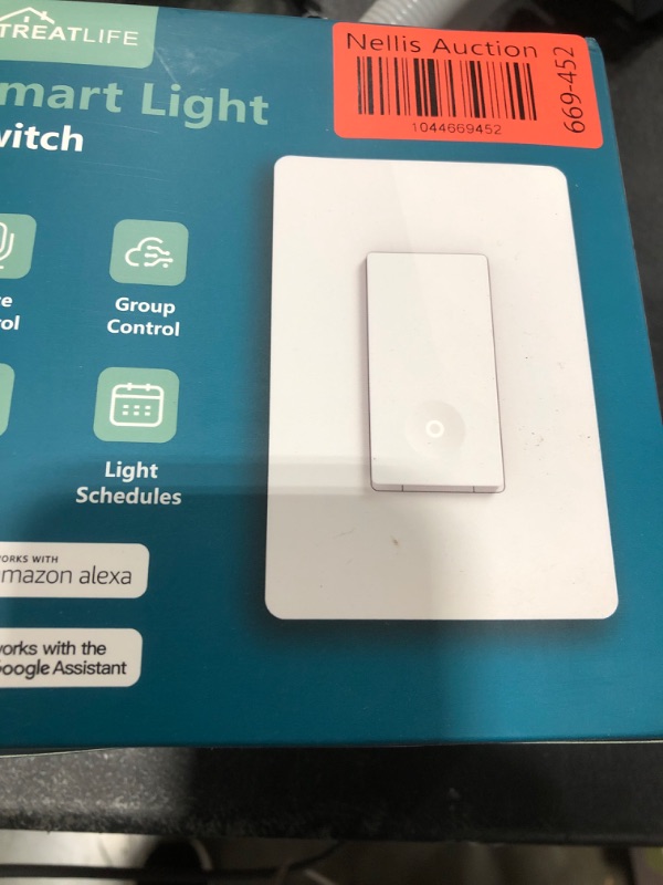 Photo 1 of TREATLIFE Smart Switch 4 Pack, 2.4Ghz WiFi Light Switch Single-Pole, Neutral Wire Required, Works with Alexa, Google Home and SmartThings, Smart Home Remote Control, FCC Listed