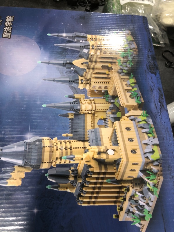 Photo 1 of 3000+PCS Micro Mini Blocks Magic Castle Building Blocks Toys,Creative Ideals Hog Tower Building Sets, Best Choice for 14+ Boys, Girls or Adults