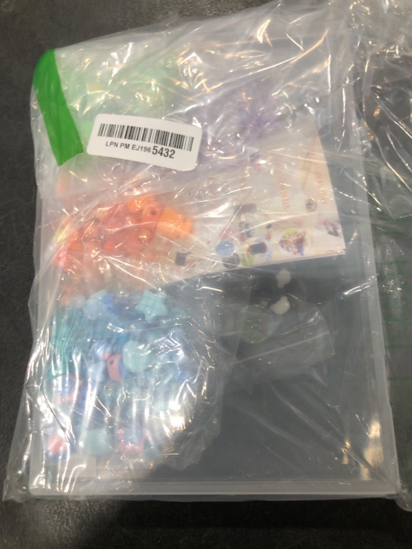 Photo 1 of 450PCS FIVEIZERO Assorted Acrylic Beads for Bracelet Making, Flower Star Heart Butterfly Candy Gummy Bear Kawaii Aesthetic Cute Beads for Jewelry Making, Keychains, Necklace, Phone Charms, DIY Crafts