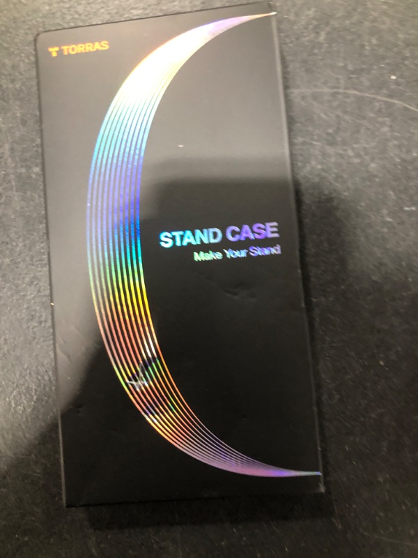 Photo 1 of TORRAS Ostand for iPhone 16 Pro Max Case, [Fit for MagSafe][Shockproof Military Grade][Sturdy Kickstand & Ring Holder] Translucent Slim Magnetic Phone Case for iPhone 16 Pro Max 6.9" 2024, Black