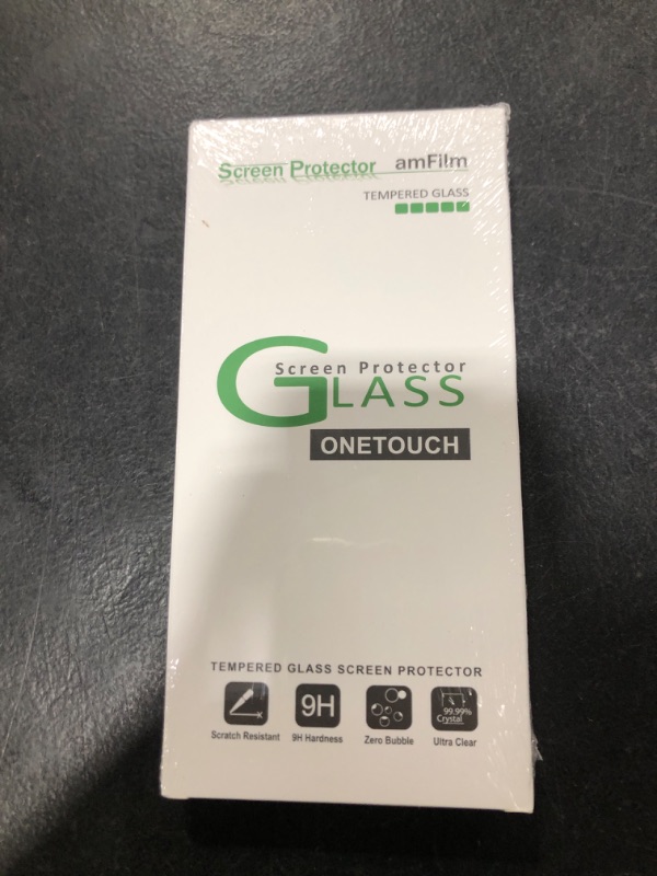 Photo 1 of amFilm Auto-Alignment OneTouch for iPhone 16 Pro Max [6.9''] Screen Protector + Camera Lens Protector, Tempered Glass, 30 seconds Installation, Bubble Free, Case Friendly, Anti-Scratch [2+2 Pack]