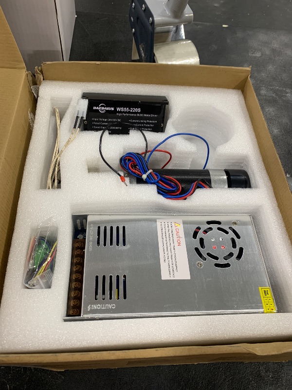 Photo 1 of Daedalus CNC Brushless Spindle Motor Kit, 600w, ER16, 48V DC, 9000RPM