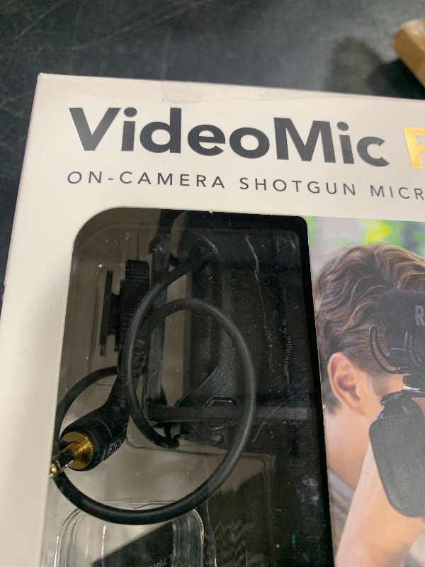 Photo 1 of Rode VideoMic Pro R Camera-Mount Shotgun Microphone,Black