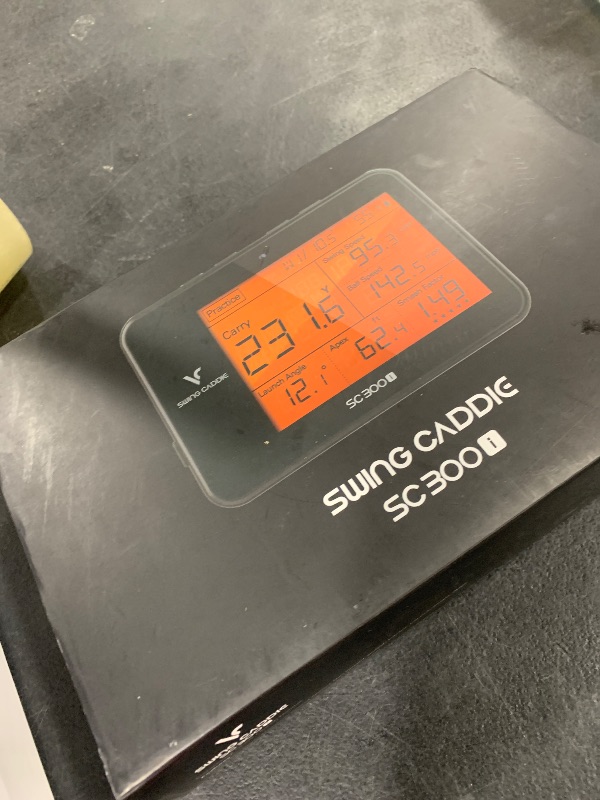Photo 1 of Voice Caddie SC300i Portable Golf Launch Monitor and Swing Analyzer with Real-Time Shot Data Tracking | Ideal Golf Swing Trainer/Training Equipment for Indoor & Outdoor | Up to 20 Hours Battery Life