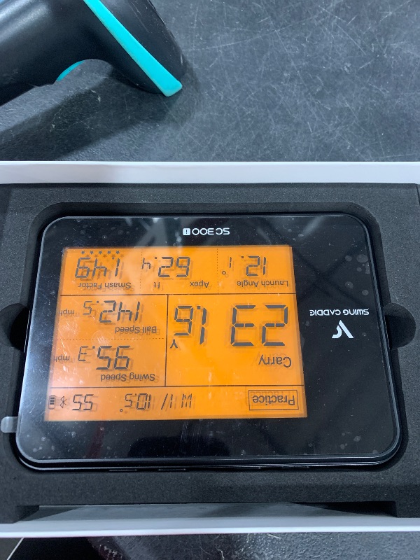 Photo 1 of Voice Caddie SC300i Portable Golf Launch Monitor and Swing Analyzer with Real-Time Shot Data Tracking | Ideal Golf Swing Trainer/Training Equipment for Indoor & Outdoor | Up to 20 Hours Battery Life