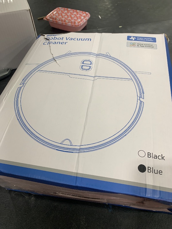 Photo 1 of Robot Vacuum and Mop Combo, 2 in 1 Robot Vacuum Cleaner with WiFi/App, Smart Robotic Vacuums with Strong Suction, Schedule, Self-Charging, Slim, Quiet, Ideal for Hard Floor, Pet Hair, Low Pile Carpet