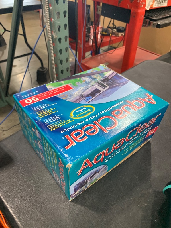 Photo 1 of AquaClear 50 Power Filter, Fish Tank Filter for 20- to 50-Gallon Aquariums (Packaging may vary)