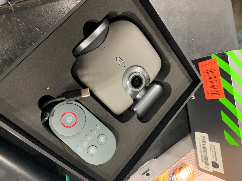 Photo 1 of XbotGo Chameleon AI Auto Sports Action Camera - 4K 60FPS Soccer Camera and Basketball Tracking Camera for Team Sports, Live Streaming, No Subscription, Works with iOS & Android (Lava Graphite)