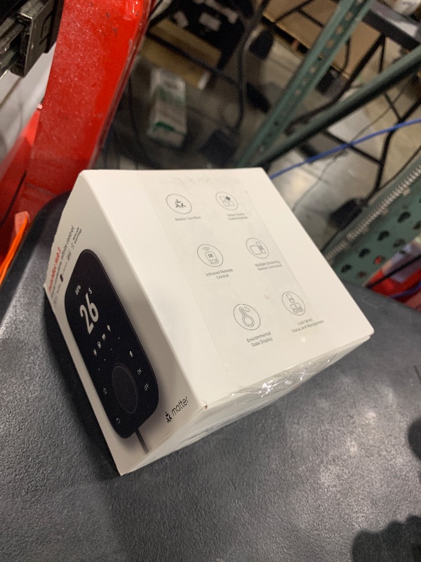 Photo 1 of SwitchBot Hub 3 (3rd Gen), Smart Home Hub with 2.4" IPS Screen & Knob Control, WiFi Thermometer Hygrometer, IR Remote Hub (Matter/Bluetooth 200m), Alexa/Google/Apple Home Compatible