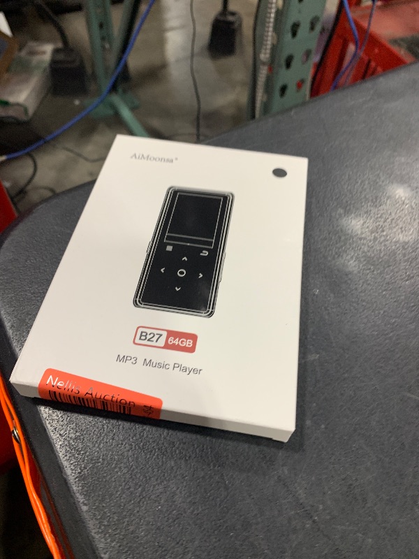 Photo 1 of 64GB MP3 Player with Bluetooth 5.2, AiMoonsa Music Player with Built-in HD Speaker, FM Radio, Voice Recorder, HiFi Sound, E-Book, Earphones Included