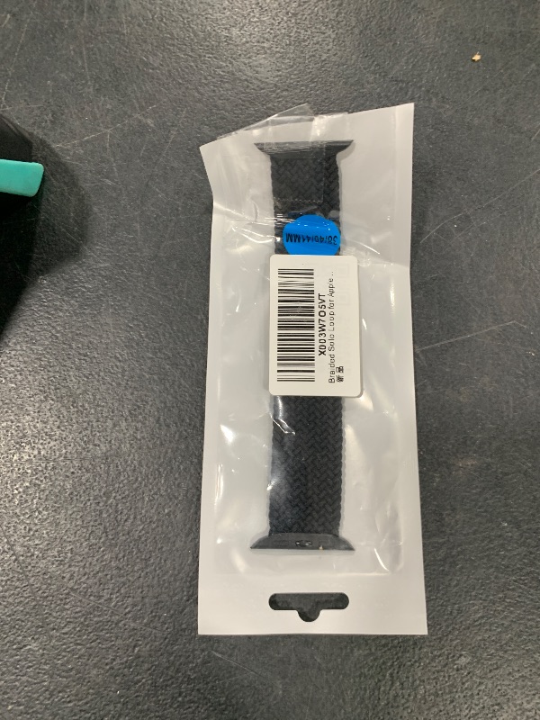 Photo 1 of Braided Solo Loop for Apple Watch Band 40mm 42mm 41mm 38mm 44mm 46mm 45mm Ultra/2 49mm Men/Women,Stretchy Nylon Sport wristband Strap for iWatch Bands series 10/9/8/7/6 5/4/3/SE 40 44 42 41 45 46 mm