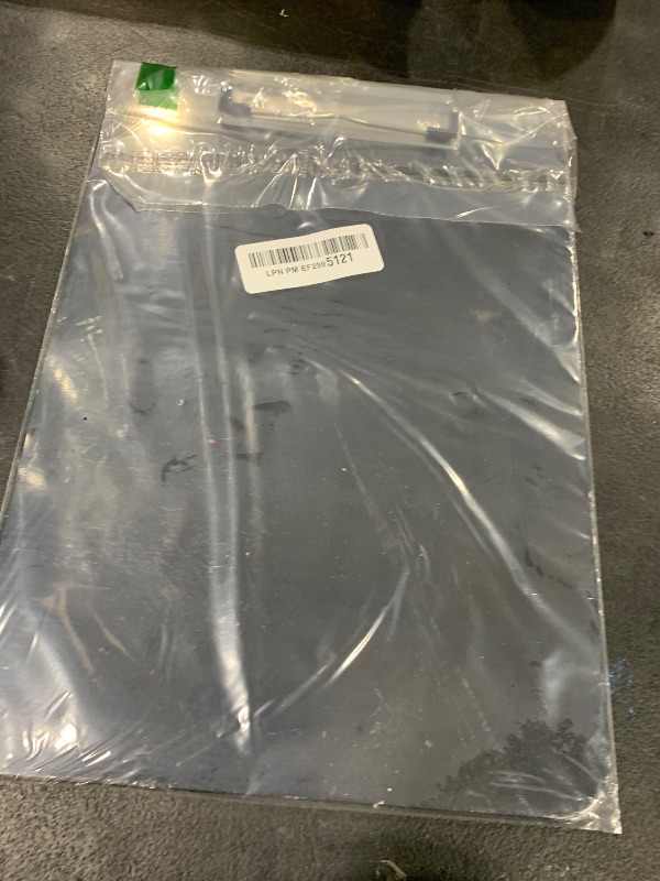 Photo 1 of Mr. Pen- Plastic Clipboard, Letter Size, Black, Clipboard Plastic, Low-Profile Metal Clip with Retractable Hanging Hole
