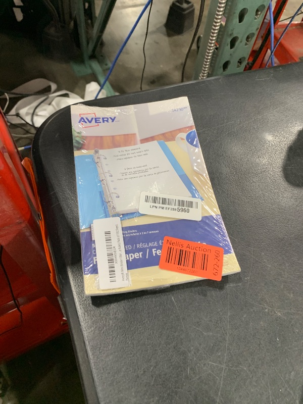 Photo 1 of Avery® Mini Binder Filler Paper, Fits 3-Ring/7-Ring Binders, 5-1/2" x 8-1/2", College Ruled, Pack of 100 Sheets