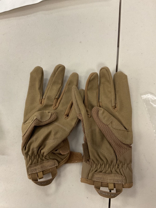 Photo 1 of Mechanix Wear: Tactical Specialty 0.5mm High-Dexterity Work Gloves with Secure Fit and Precision Feel, Tactical Gloves for Airsoft, Paintball, Utility Use, Gloves for Men (Brown, Medium)