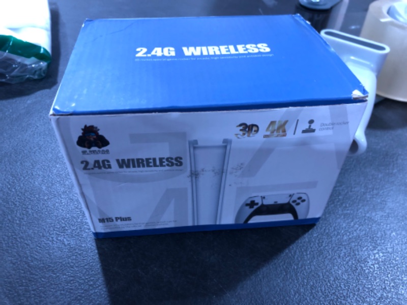 Photo 1 of Retro Game Stick, Classic Video Games, Over 20000+ Games and 23 Emulators, Upgraded Dual 2.4G Wireless Controllers, Plug & Play TV Retro Gaming Console with 64GB Memory
