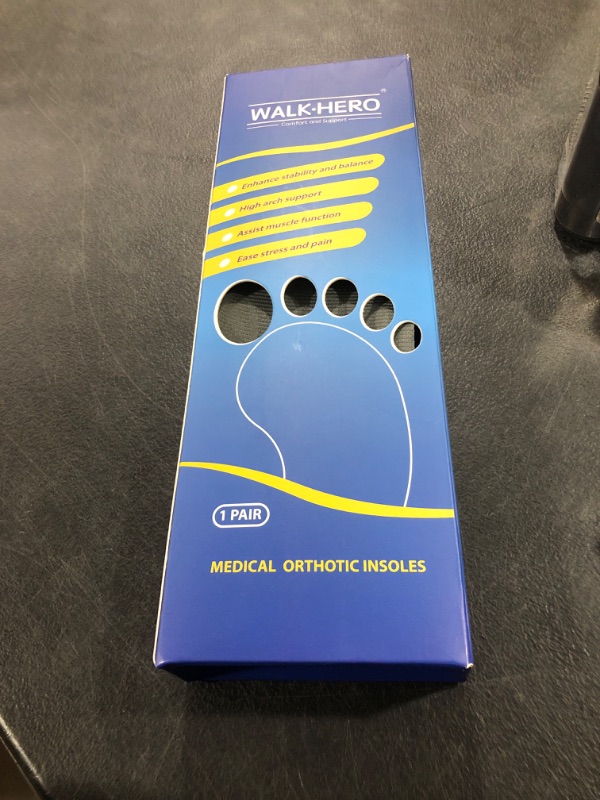 Photo 1 of Plantar Fasciitis Feet Insoles Arch Supports Orthotics Inserts Relieve Flat Feet, High Arch (Mens 10-10 1/2 | Womens 12-12 1/2)