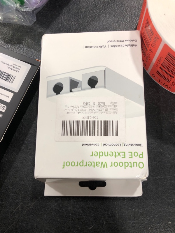 Photo 1 of Tliffpaco Outdoor Gigabit PoE Extender, 5 Port PoE Repeater, 90W in 60W Out Switch, Waterproof, Vlan, IEEE802.3af/at/bt Extend Additional 100m(328ft), 10/100/1000Mbps, Wall Mount Plug and Play