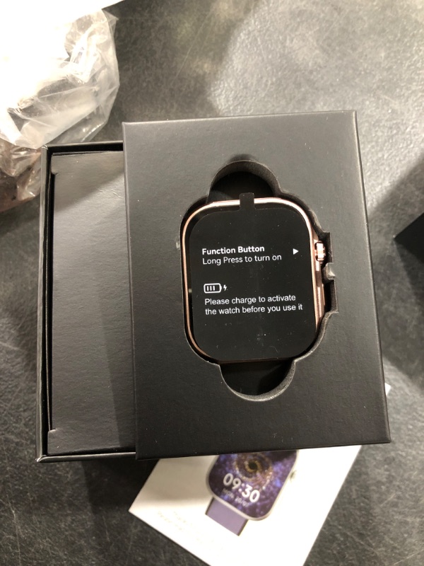 Photo 1 of SOUYIE Smart Watch, PPG Blood Pressure Monitor, AI Running Plan, 3ATM Waterproof Fitness Tracker, 1.99" AMOLED Display, Heart Rate Blood Oxygen Sleep Monitoring, Compatible with Android and iOS Pink