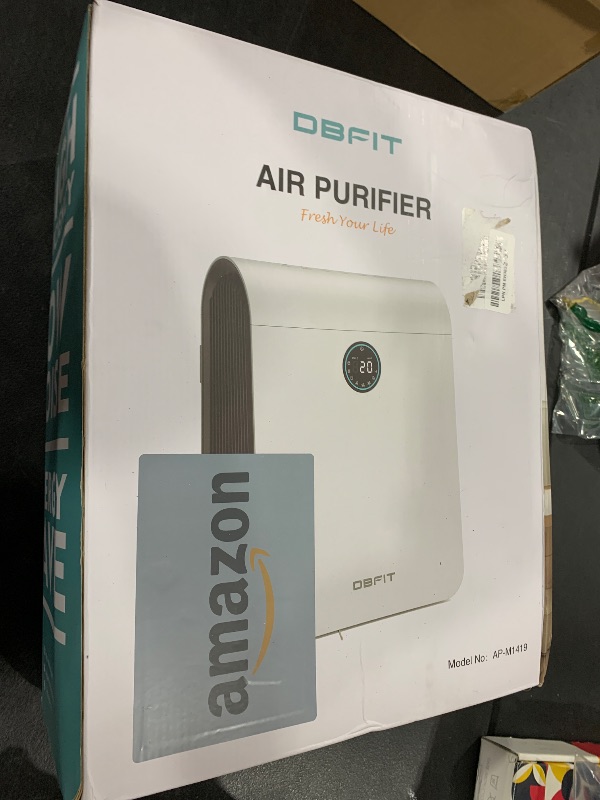 Photo 1 of Air Purifiers for Home Large Room Up to 2390 ft² with PM 2.5 Display Air Quality Sensor, DBFIT H13 HEPA Air Purifier with Washable Filter, Auto Mode, Air Cleaner for Smoke Dust Pollen Pets Hair Odor