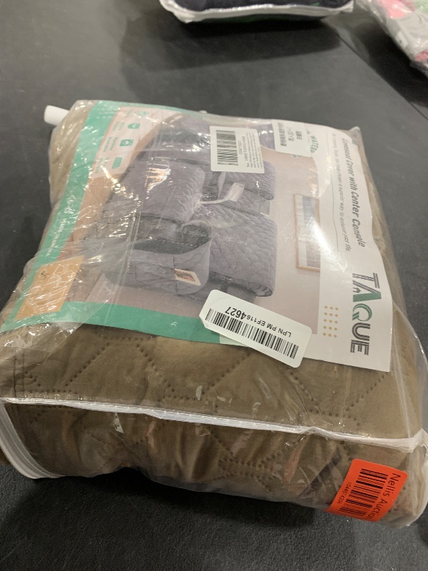 Photo 1 of taque waterp[roof recliner loverseat cover gray brown