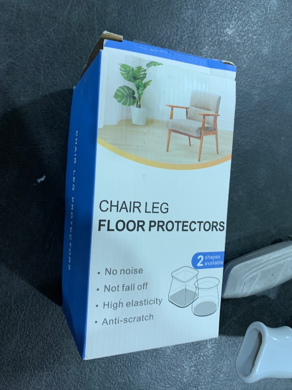 Photo 1 of 32pcs Chair Leg Floor Protectors,Bar stools Leg Protectors Caps,Dining Room Table Chair Leg Protectors for Hardwood Floors, Chair Leg Covers Silicone Felt Furniture Pads (Small fit: 0.9'' - 1.29'')