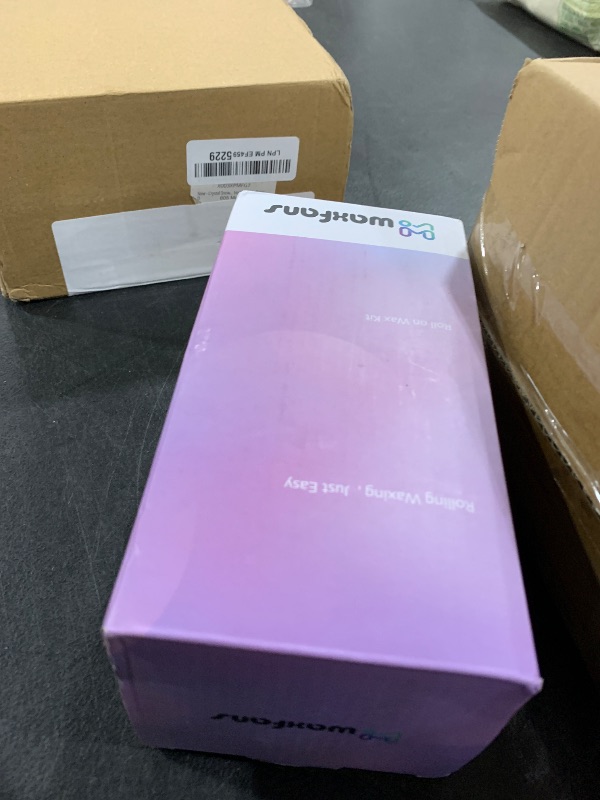 Photo 1 of Waxfans Roll on Wax Kit, Waxing Kit for Women and Men, Wax Roller Waxing Kit for All Skin Types, Roll on Waxing Kit for Hair Removal, with Honey and Rose Wax Cartridges & 50 Pcs Wax Strips