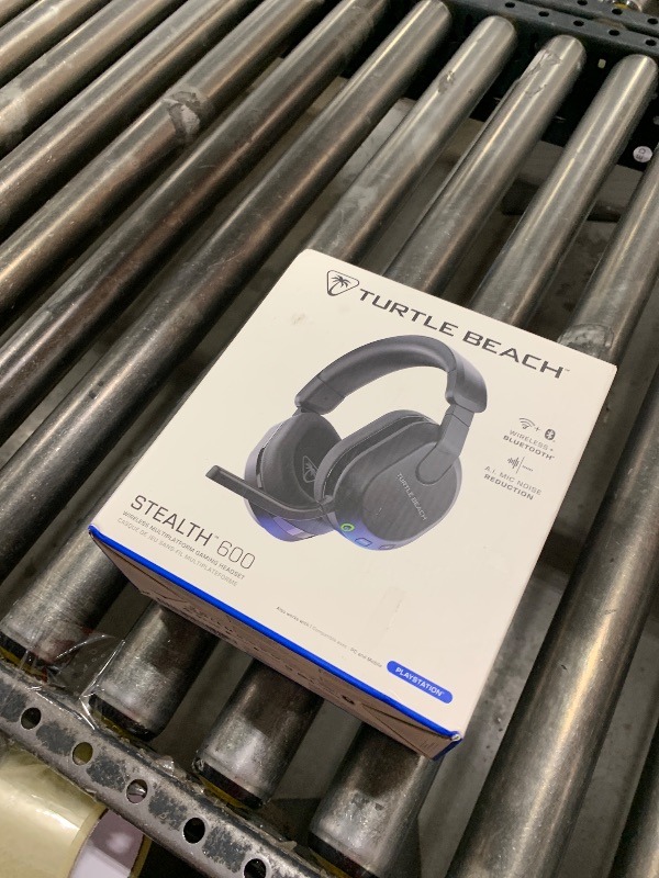 Photo 1 of Turtle Beach Stealth 600 Wireless Multiplatform Amplified Gaming Headset for PS5, PS4, PC, & Mobile – Bluetooth, 80-Hr Battery, Noise-Cancelling Flip-to-Mute Mic, 50mm Speakers – Black