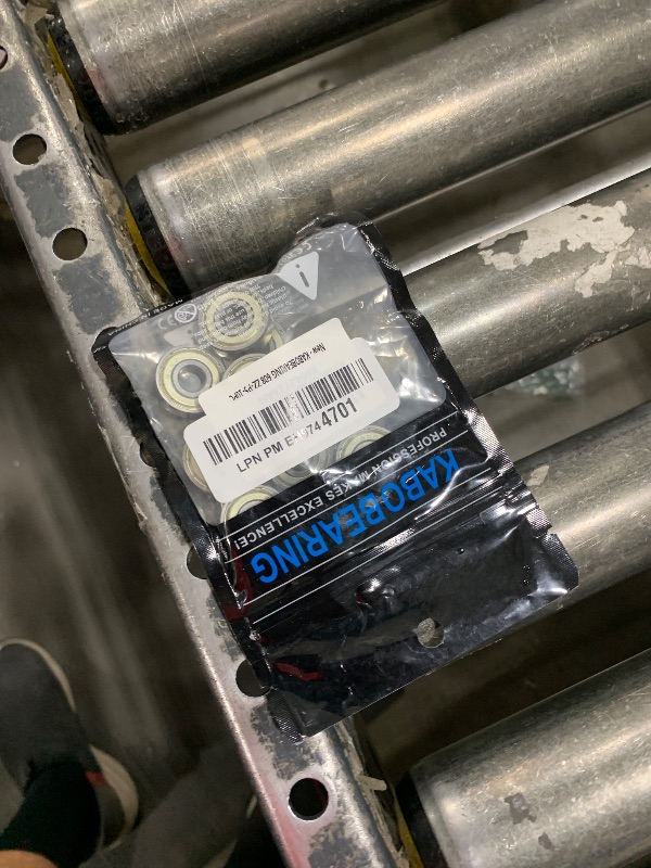Photo 1 of KABOBEARING 10 Pcs 608ZZ Double Metal Seal Bearings 8x22x7mm,Z3V3 High Speed Sealed Miniature Bearings.