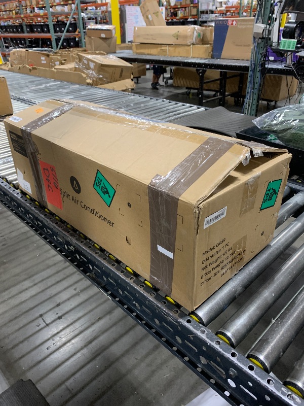 Photo 1 of Zstar 9,000 Btus Mini Split AC, 19 SEER2 Wall Mounted AC with Heat Pump & Installation Kits, Ductless Inverter Split-System Air Conditioners 