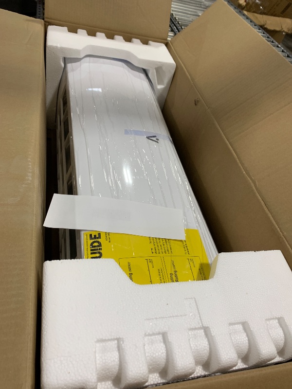 Photo 1 of Zstar 9,000 Btus Mini Split AC, 19 SEER2 Wall Mounted AC with Heat Pump & Installation Kits, Ductless Inverter Split-System Air Conditioners 