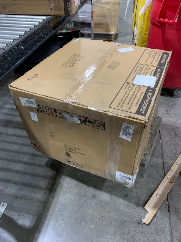 Photo 1 of Whirlpool 24,000 BTU Window Mounted Inverter Air Conditioner with Quiet, 230V, AC for Large Rooms up to 1500 Square Feet with Remote