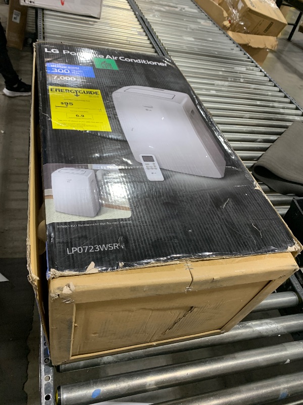 Photo 1 of LG 7000 BTU (DOE) / (10500 ASHRAE) Portable Air Conditioners Cools 300 Sqft Easy Install & Remote Control LCD Display 