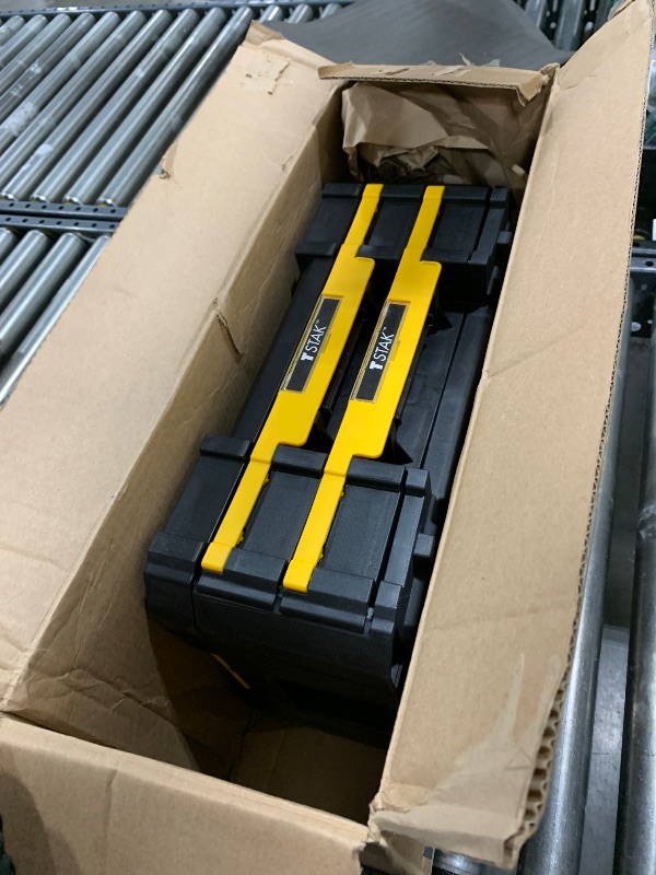 Photo 1 of DEWALT TSTAK Tool Storage Organizer with Double Drawers, Holds Up to 16.5 lbs. (DWST17804)