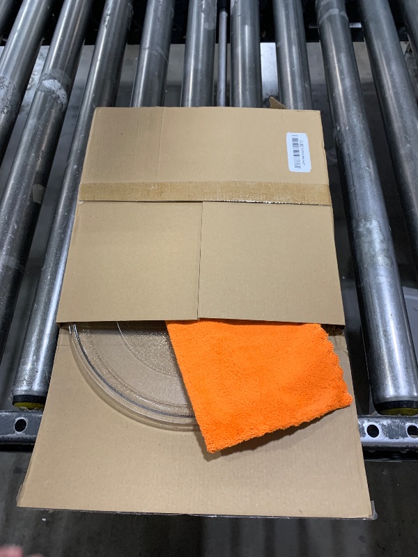 Photo 1 of 10.5" Universal Microwave Plate Replacement Glass Turntable| Fits LG, GE, Panasonic, Frigidaire, Farberware & More