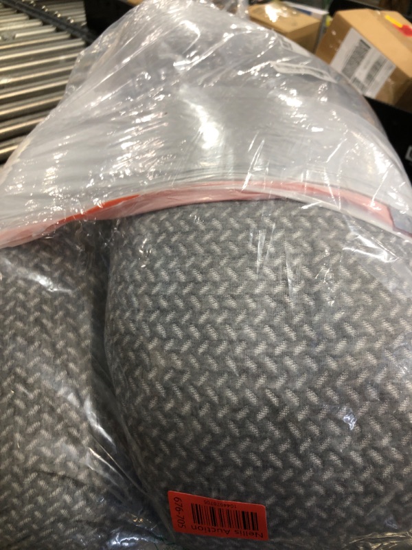 Photo 1 of Momcozy Pregnancy Pillows, Original F Shaped, with Air Layer Cover, Grey