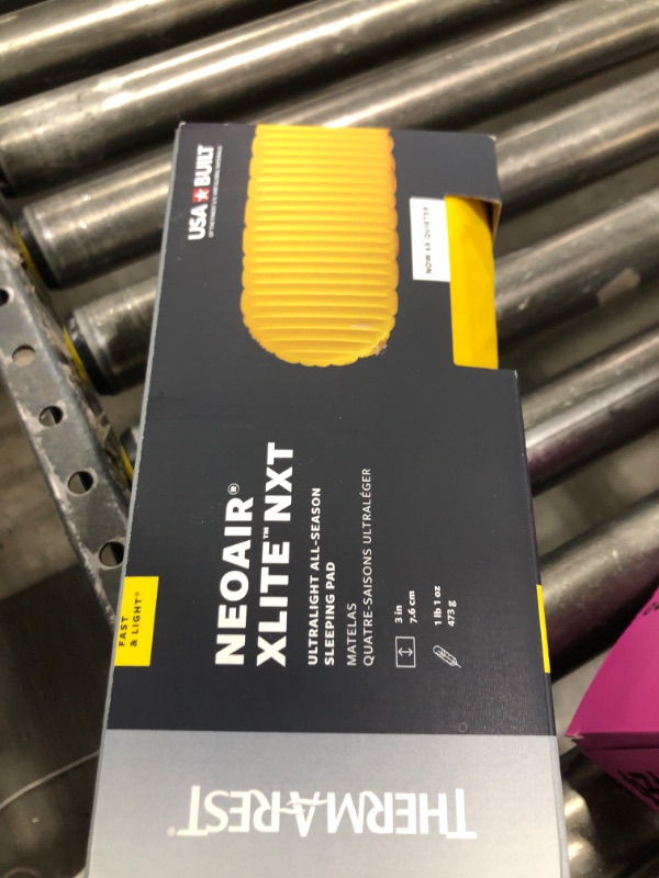Photo 1 of Therm-a-Rest NeoAir Xlite NXT Ultralight Camping and Backpacking Sleeping Pad, Solar Flare, Large