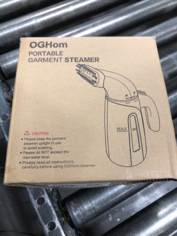 Photo 1 of OGHom Steamer for Clothes, Handheld Clothing Steamer for Garment, 240ml Big Capacity 700W Portable Travel Steam Iron (Only for 120V)