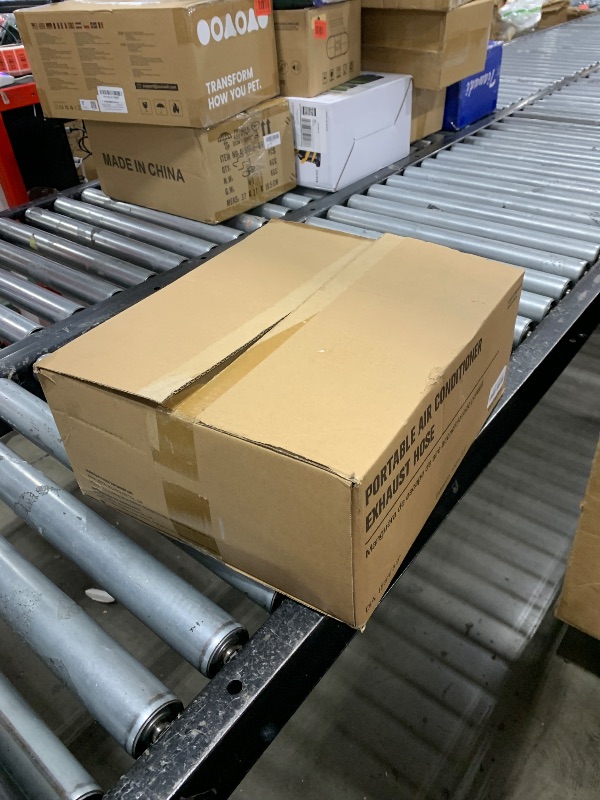 Photo 1 of 2 Pack Portable Air Conditioner Exhaust Vent Hose, Universal Flexible AC Hose with 5.9" Diameter, Anti-Clockwise Thread, Length up to 79"