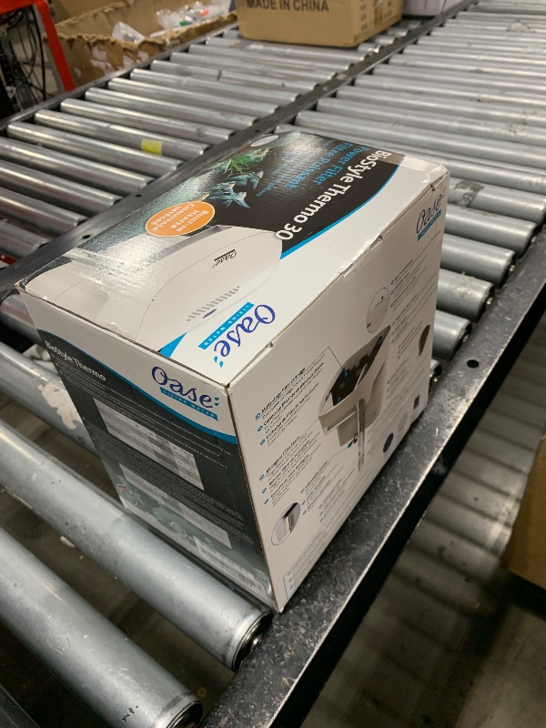 Photo 1 of OASE BioStyle Thermo Power Filter with Built-in Heater for Aquariums up to 30 gallons, Multi-Stage Filtration, Easy Maintenance, Quiet Hang on Back Filter, White