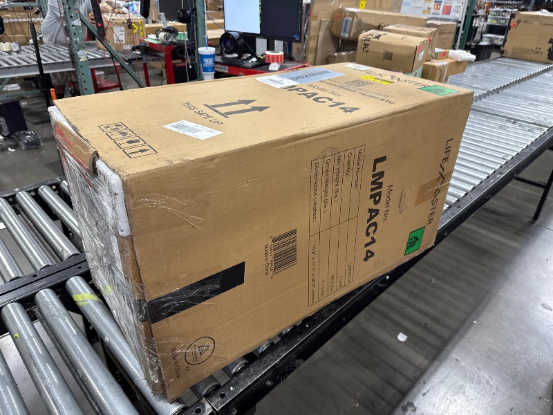 Photo 1 of LifeMaster 14,000 BTU Portable Air Conditioners, Room Air Conditioner with Digital Remote for Room up to 550 Sq.Ft, 3-in-1 Portable AC Unit with with Installation Kit for Home/Office/Dorms