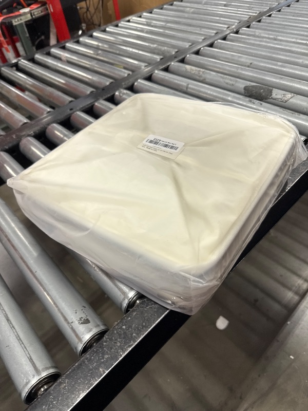 Photo 1 of HOdo Home Fabric Storage Bin with Drawstring Closure and 2 Bold Handles, Collapsible Large Canvas Storage Baskets for Organizing Shelf Nursery Home Closet (Black&White, 13L×13W×13H - 3Pack)